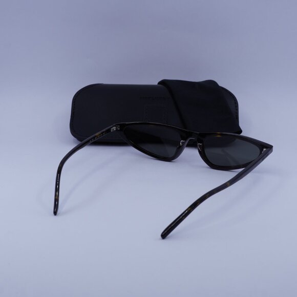 Saint Laurent SL703 002 Cat Eye Sunglasses - Dark Havana/Grey - Picture 10 of 10